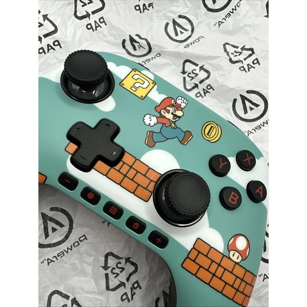 Power A Advantage Wired Controller for Nintendo Switch 2 Mario Open‎ Box